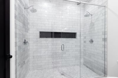 Stylish Shower with Multiple Jets