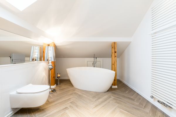 Attic Bathroom Renovation in Arlington