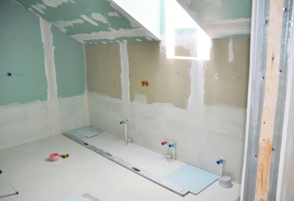 Attic Bathroom Remodeling in Arlington